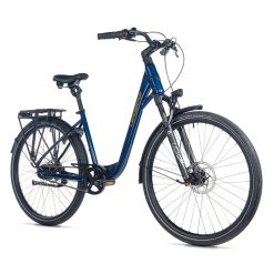 Velo Musculaire City Bike 28 Leader Fox Escalante 2025 Mixte Bleu Brillant Nexus 8V Courroie (20'' - H50,8Cm - Taille L - Pour Adulte de 178Cm À 185Cm)