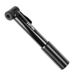 Pompe Mini Route Zefal Road Micro Alu Noir 7Bars L165mm Vp-Vs 95G pour Pneu Section 23 À 32mm Avec Clip Fixation