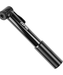 Pompe Mini Route Zefal Road Micro Alu Noir 7Bars L165mm Vp-Vs 95G pour Pneu Section 23 À 32mm Avec Clip Fixation