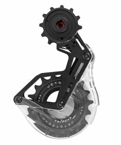 Chape Derailleur Aero-Wing Opw Tripeak 12-18 Dents 12X2-1V. SRAM Axs Red-Force-Rival-Red E-1 Noir Aluminium (Garantie 4 Ans)