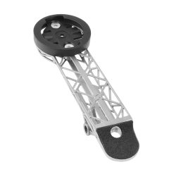 Support Gps - Compteur 3D Titane Fixation Pour Cintre Guidon Trek Madaone Slr 8 Compatible Garmin 1050 14.6G (Livre Avec Support Garmin, Bryton, Wahoo) -Newton-