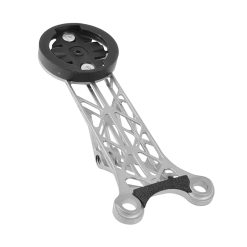 Support Gps - Compteur 3D Titane Fixation Pour Cintre Guidon Pinarello Most Compatible Garmin 1050 14.1G (Livre Avec Support Garmin, Bryton, Wahoo) -Newton-