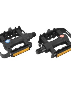 Pedale VTT Resine Gravity Noir Cage Alu Noir 9-16" (Paire)