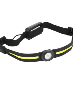 Lampe Frontale Atelier A Leds-Cob 3-5W Jusqu'A 370 Lm Mode Capteur Pour Allumer Ou Eteindre Batterie Lithium (Rechargeable Usb + Alimentation)