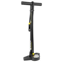 Pompe A Pied Michelin Air Control Acier Noir Avec Manometre Analogique 11Bars Raccord Clever Valve Vp-vs