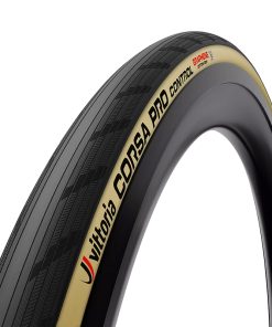 Pneu Route 700 X 30 Vittoria Corsa Pro Control Noir-Beige Graphene 2.0 Tubeless Ready (30-622) 325G