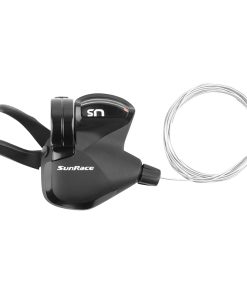 Manette VTT Sunrace Droite Dual Lever Dlus51 Push-Push U-Series 10V. Avec Afficheur Vitesse - Compatible Shimano Cues, Linkglide