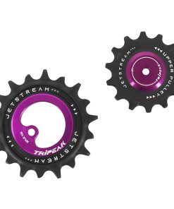 Galet Derailleur Aopw Tripeak 14-18 Dents Ceramique 13X1V. SRAM Axs Force Xplr Violet (Jeu de 2) (Garantie 4 Ans)