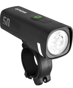 Eclairage Velo Usb Avant Sigma Aura 50 Lux (Autonomie 9H Mode Standard - 28H Mode Eco et Mode Auto) Noir - Homologue -