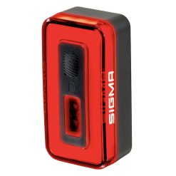 Eclairage Velo Usb Arriere Sur Tige de Selle Sigma Hiro 70 (Eclairage Fixe) Noir - Visible 500M