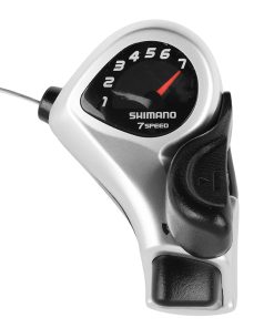 Manette Vtt Shimano 7V. Droite Tx50 Argent (Montage Atelier)