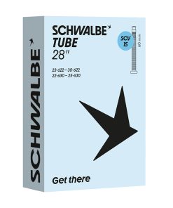 Chambre a Air Velo 700 X 23-30 Schwalbe Clik Valve 60mm (23-30X622-630) (Scv15)