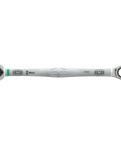 Cle Mixte-Plate A Cliquet Wera 6007 Joker 13 mm Version Longue 245 mm (Avec Fonction Retenue) Chrome Moly (Vendu A L'Unite) -Marque Allemande Pour Les Ateliers-