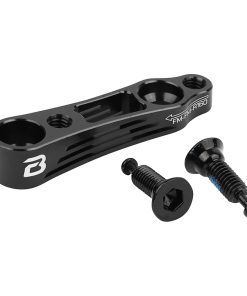 Adaptateur Frein à Disque Route - Vtt Avant Disque 160Mm Etrier Flatmount Sur Cadre Flatmount Noir (Inclus 2 Vis M5X18Mm) - Poids Light 6 G