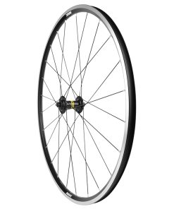 Roue Route Patin Blocage 700 Mavic Access R17 Avant Noir 24 Rayons Jante (622-17) -Poids Max 120 Kg-