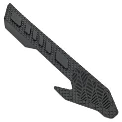 Protection Cadre Vtt Noir Silicone Autocollant Pour Base Arriere 300X50X4 Mm 3,5 G