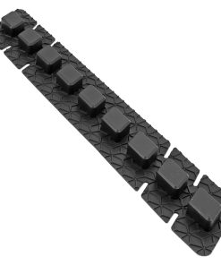 Protection Cadre Vtt Noir Silicone Autocollant Pour Base Arriere 260X40 Mm 3,5 G