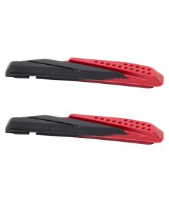 Patin de Frein Vtt V-Brake Elvedes 72 Mm Noir-Rouge (1 Paire Sur Carte)