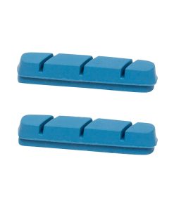 Patin de Frein Route Elvedes Pour Campagnolo Sur Jante Carbone 55 Mm Bleu (1 Paire)