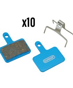 Plaquette de Frein Vtt Shimano Deore M525-M515-M475-C501-C601-T615-T675, Acera M3050, Alivio M395-M446-4050, Altus M315-M365-M375, Mt200-400-410-500-Ur-300 (Elvedes Soft Organic) (Box 10 Paires)