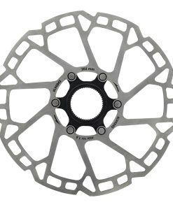 Disque de Frein Vtt Centerlock Elvedes 203 Mm Argent -Epaisseur 1.8 Mm-