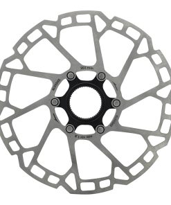 Disque de Frein Vtt Centerlock Elvedes 203 Mm Argent -Epaisseur 2 Mm-