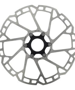 Disque de Frein Vtt Centerlock Elvedes 220 Mm Argent -Epaisseur 2 Mm-