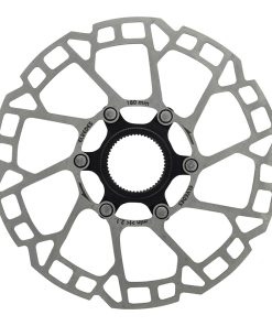 Disque de Frein Vtt Centerlock Elvedes 180 Mm Argent -Epaisseur 2.3 Mm-
