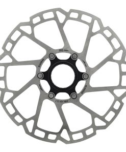 Disque de Frein Vtt Centerlock Elvedes 203 Mm Argent -Epaisseur 2.3 Mm-