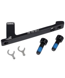 Adaptateur - Rehausse Frein à Disque Vtt Post-Mount Avant - Arriere Elvedes Sur Fourche - Cadre Etrier 160 Mm Pour Disque 180 Mm