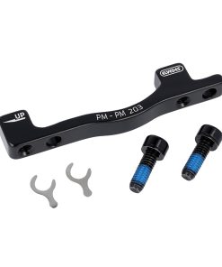Adaptateur - Rehausse Frein à Disque Vtt Post-Mount Avant - Arriere Elvedes Sur Fourche - Cadre Etrier 160 Mm Pour Disque 203 Mm