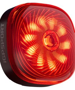 Eclairage Velo Usb Arriere Led Igpsport Tl50 - Connexion Directe Au Bsc200S - Bsc300-T - Igs630S - Igs800 - Binavi (Visible à 1,2 Km) - Bluetooth (Ble) - Autonomie 26 Heures Avec Capteur de Freinage