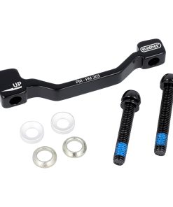 Adaptateur - Rehausse Frein à Disque Vtt Post-Mount Avant Elvedes Sur Fourche Etrier 180 Mm Pour Disque 203 Mm