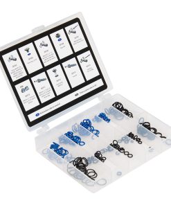 Coffret - Malette Joint Torique Elvedes Pour Etrier et Maitre-Cylindre -Noir - Bleu- (Vendu Par Boite de 200)