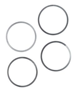 Entretoise - Rondelle Pour Disque Centerlock Elvedes Argent -Epaisseur 0.2 Mm- (Vendu Par 4)
