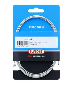 Cable de Frein Vtt Elvedes Galva L2,25M (Vendu à L'Unite Sur Carte)