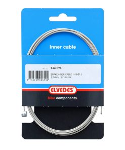 Cable de Frein Vtt Elvedes Inox L2,25M (Vendu à L'Unite Sur Carte)