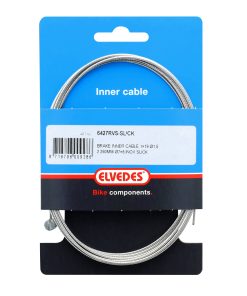 Cable de Frein Vtt Elvedes Inox Lisse L2,25M (Vendu à L'Unite Sur Carte)