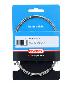 Cable de Derailleur Elvedes Inox Slick D1.1 Mm L2,25M Compatible Shimano-Sram (Vendu à L'Unite Sur Carte)