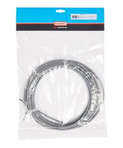 Gaine de Frein Elvedes Gris 4,9 Mm (Rouleau de 10M) Avec Liner