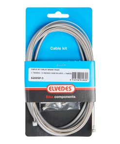 Kit Cable - Gaine de Frein à Tambour Elvedes Cable Inox - Gaine Noir 1700 Mm - 2350 Mm