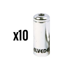 Embout de Gaine de Frein 5 Mm Alu Argent Etanche (Vendu Par 10) -Elvedes-