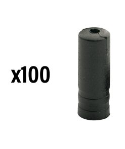 Embout de Gaine 5 Mm Plastique Noir Etanche (Vendu Par 100) -Elvedes-