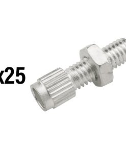 Vis Creuse Tendeur de Cable Velo M6 Alu (Vendu Par 25) -Elvedes-