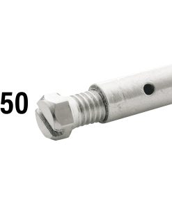 Serre Cable de Frein Diam 6 Mm - L 14 Mm Laiton (Vendu Par 50) -Elvedes-