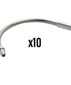 Coude V-Brake Elvedes 130° Inox (Vendu Par 10)
