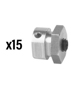 Boulon Ajusteur - Tendeur de Cable Elvedes Pour Frein Nexus 4-7-8 V. Laiton (Vendu Par 15)
