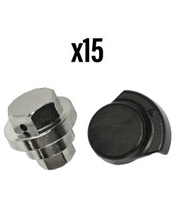 Ecrou de Serrage Elvedes Pour Cable de Frein Roller Brake Im85-81-80-5-45 Laiton (Vendu Par 15)