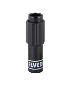 Tendeur de Gaine de Derailleur Elvedes Alu Noir Diam 5 Mm (Vendu à L'Unite)