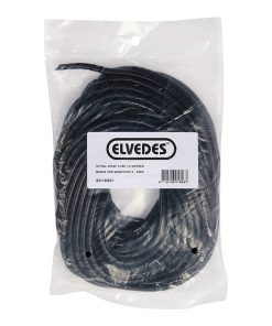 Gaine Spirale Flexible Pour Fil Electrique de Vae et Gaine Elvedes Diam 4 Mm Noir (10M)